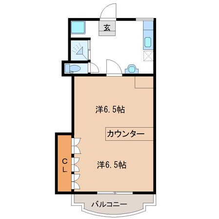 ラフィネ清水Ⅰの物件間取画像